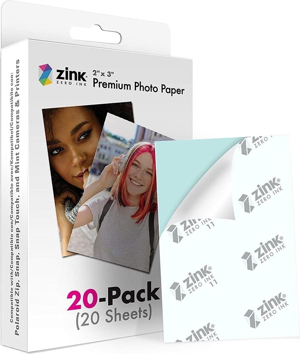 Immagine prodotto Zink Premium (20) (Verde menta, Zip, Tocco a scatto, schiocco, M230)