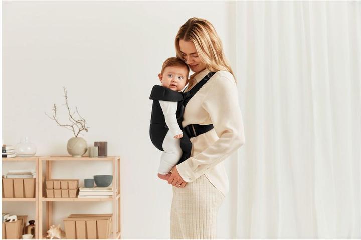 Produktbild BabyBjörn Tragesitz Mini schwarz, gewebt