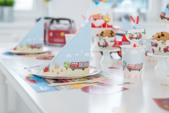 Produktbild DH-Konzept Muffin Deko Picker Feuerwehr