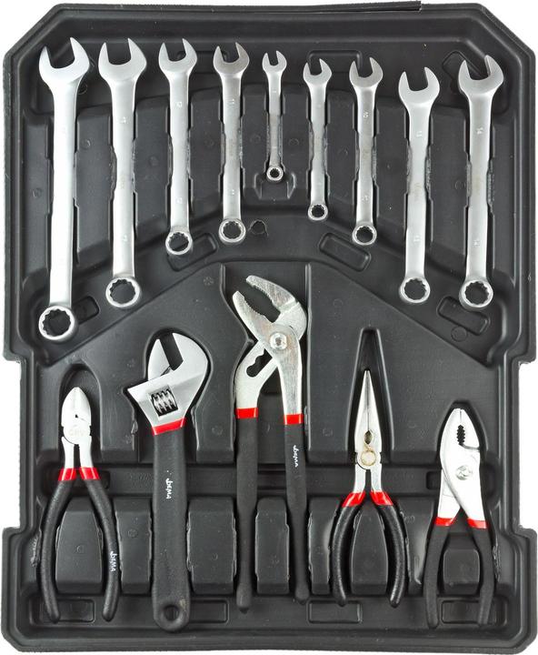 Produktbild Dema Werkzeugkoffer-Trolley mit Werkzeug (251 Teile)