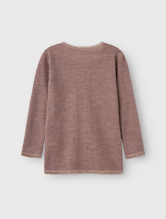 Produktbild Name it Nmfwang Wool Needle Ls Top Solid Noos (98)