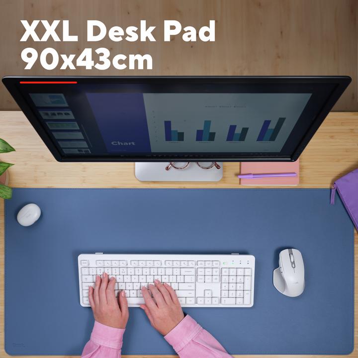 Produktbild Trust Benya XXL Desk Pad - Blue (XXL)