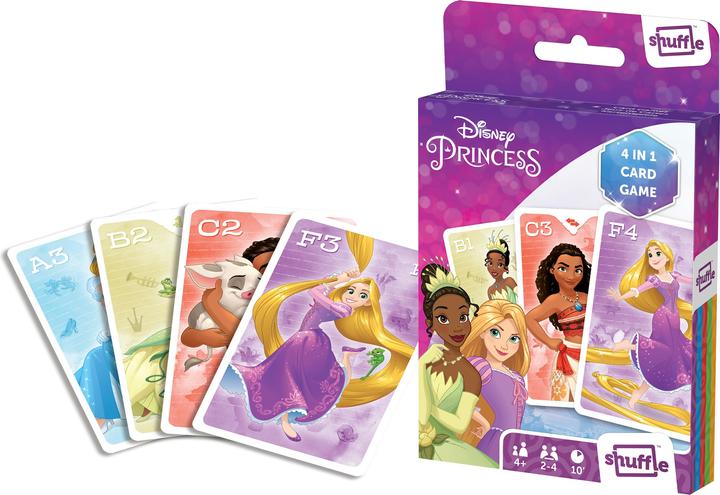 Immagine prodotto AGM Gioco di carte Disney Princess - 4 in 1 (Multilingue)