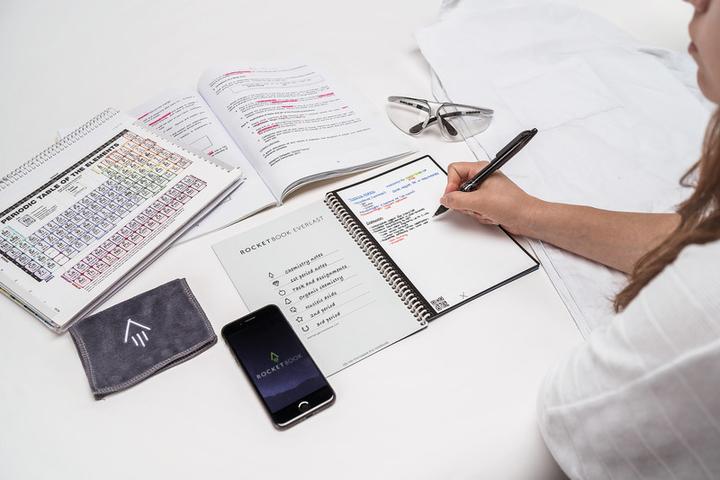 Image du produit Rocketbook Fusion (A5, À rayures, Couverture rigide)
