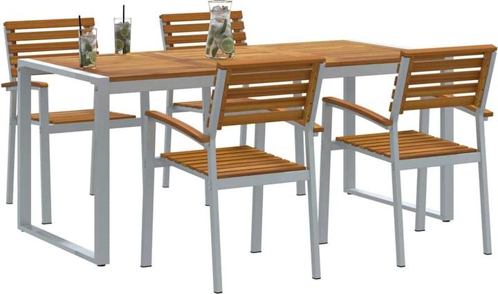 Produktbild vidaXL Garten Essgruppe (180 x 90 x 75 cm)