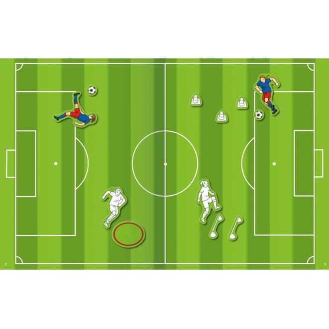 Thumbnail - Ravensburger, Sticker, Mein Ausmalstickerbuch Fussball - Grosses Buch mit über 300 Stickern, viele Sticker zum