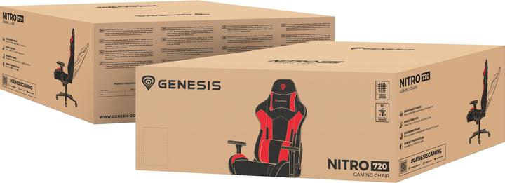 Produktbild Genesis Nitro 720 PC gaming chair Air filled seat Black