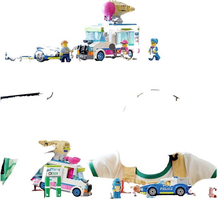 Produktbild LEGO Eiswagen-Verfolgungsjagd (60314, LEGO City)