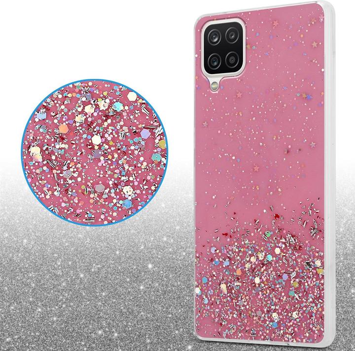 Immagine prodotto Cadorabo Copertura in TPU scintillante (Samsung Galaxy M12, Samsung Galaxy A12)