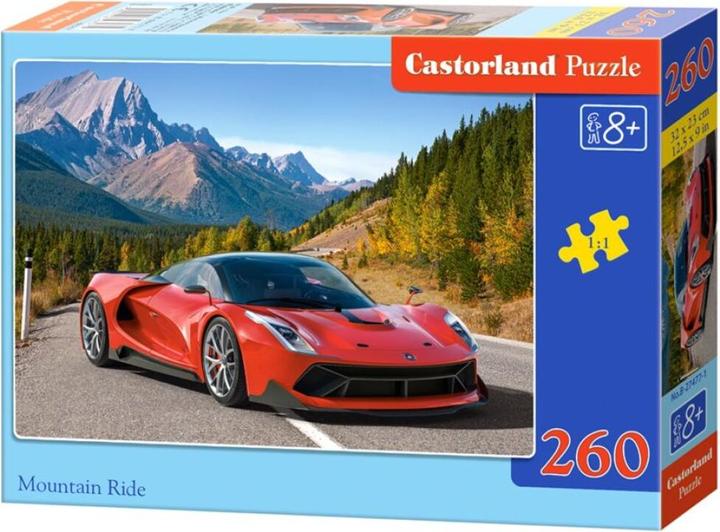 Actual product image Castorland Mountain Ride, Puzzle 260 pieces (260 pieces)