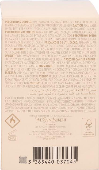 Actual product image Yves Saint Laurent Yvresse (Eau de toilette, 80 ml)