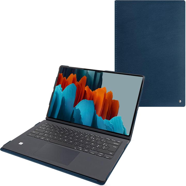 Actual product image Noreve Samsung Galaxy Tab S9 Ultra + Book Cover Keyboard leather case (Galaxy Tab S9 Ultra)