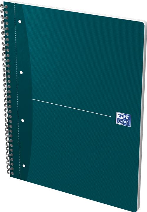 Actual product image Oxford Spiral book (A4, Lined, Soft cover)
