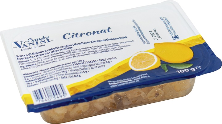 Immagine prodotto Sandro Vanini Scorza di limone candita 100g (115 g)