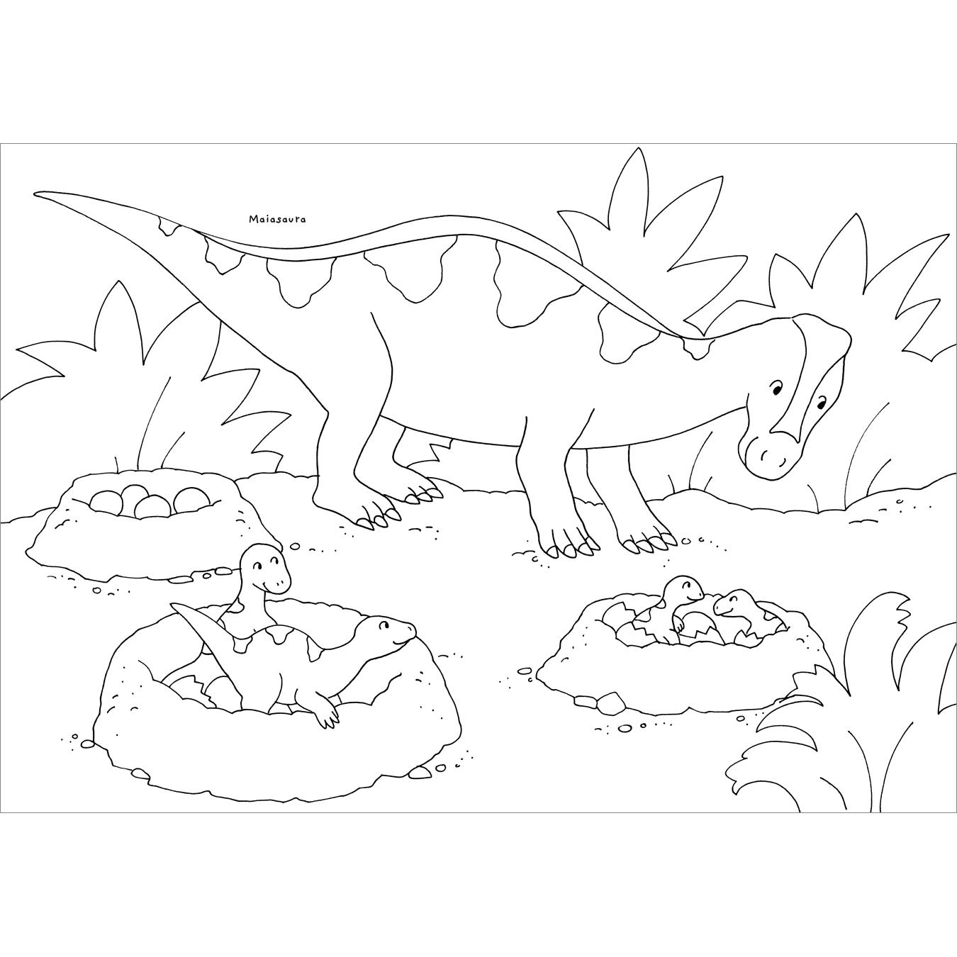 Thumbnail - Tessloff Mein schönstes Malbuch. Dinosaurier