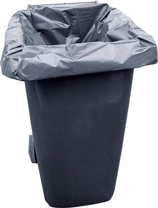 NoName Waste bag 240 l grey approx. 85 my loose (1x, 240 l)