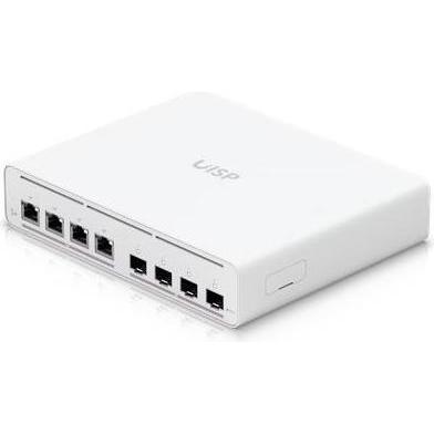 Ubiquiti UISP-S-Plus, UISP-Switch Plus (8 Ports), Netzwerk Switch, Grau