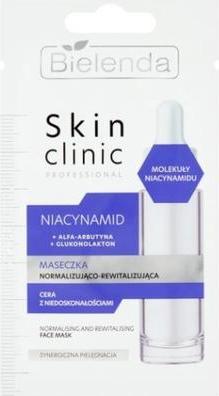Actual product image Bielenda Skin Clinic Professional Niacinamide Normalising And Revitalizing Mask 8G