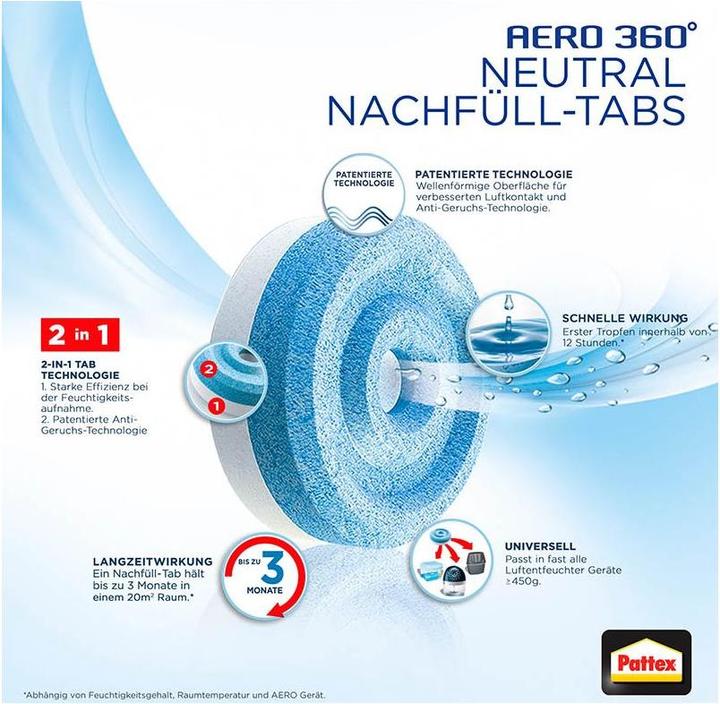 Actual product image Pattex Aero 360° Refill Tabs (4 x)