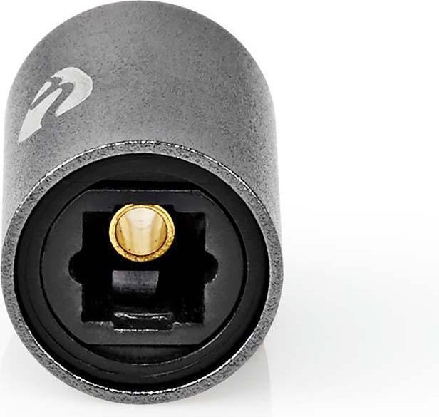 Produktbild Nedis Optischer Audioadapter TosLink-Buchse - TosLink-Buchse Aluminium Grau Anthrazit
