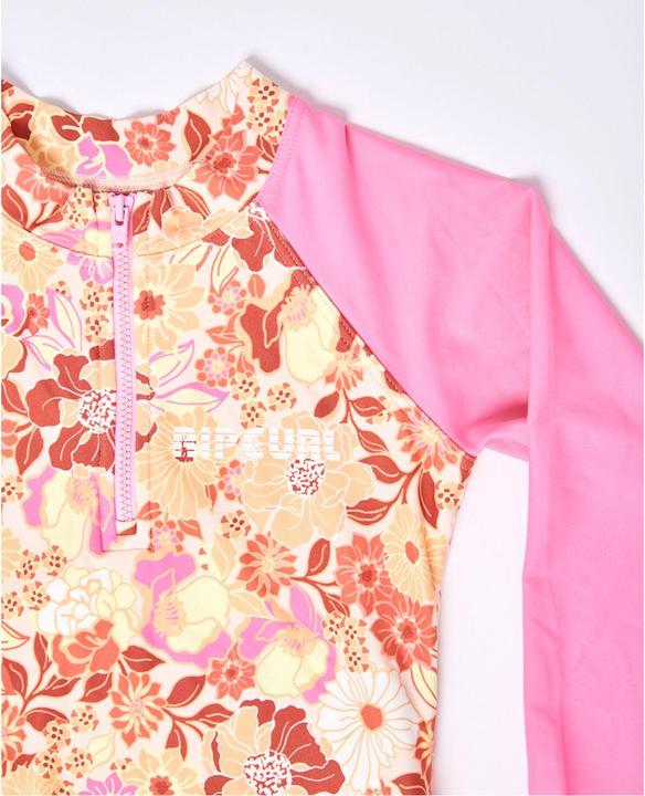 Produktbild Rip Curl Mädchen Lycra 0-6 L/SL Surfanzug - rosa (XXL, 3XL, 4XL, 5XL, 6XL)