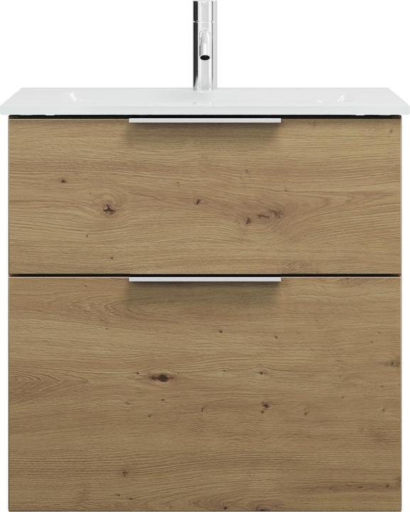 Image du produit burgbad Eqio lavabo en verre avec meuble sous-lavabo, largeur 620 mm