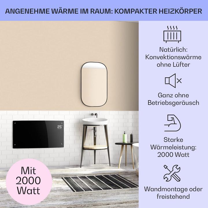 Produktbild Klarstein Elektroheizung, Classic - 2000 Watt (2000 W)