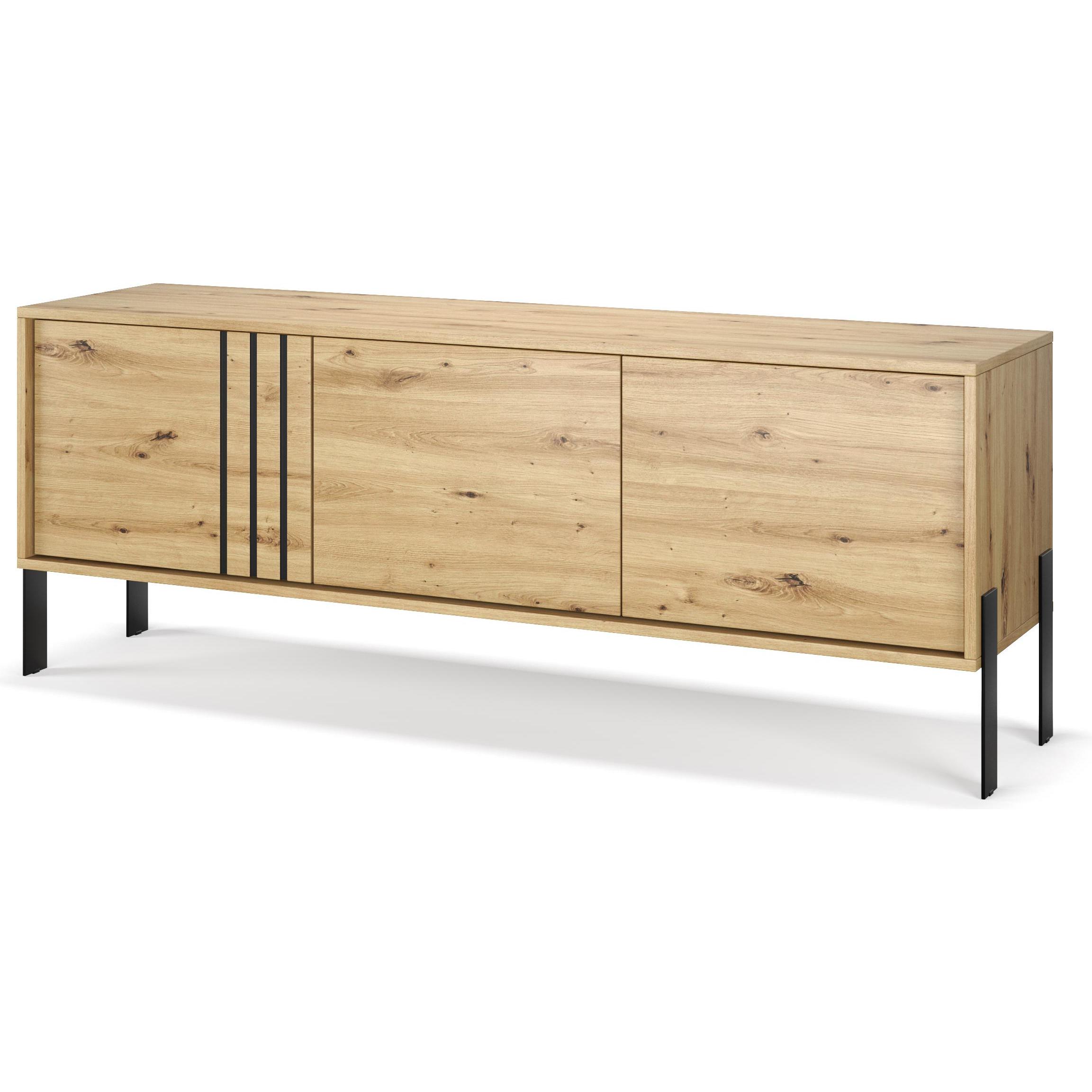 ADRK Furniture, Mobile TV, Nexo TV-Schrank (150 x 40 x 57 cm)
