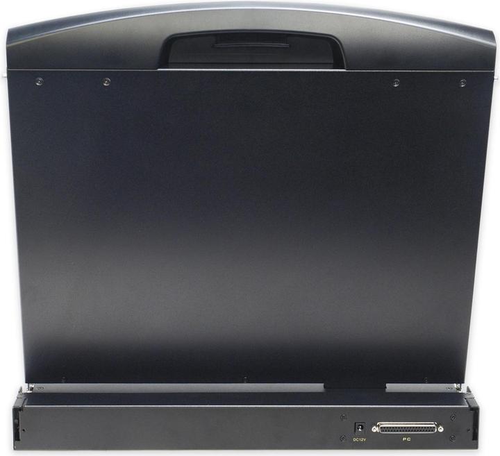 Actual product image Digitus Modular console with 43,2cm 17inch TFT without keyboard without KVM module RAL 9005 - black