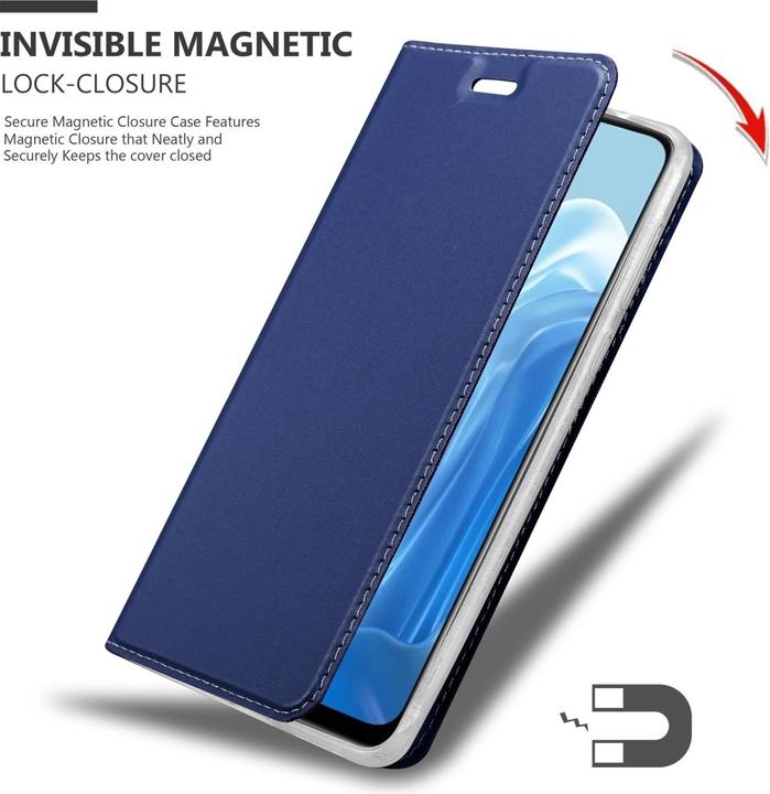 Actual product image Cadorabo Classy Book Case for Oppo FIND X5 LITE / Reno7 5G (Oppo Find X5 Lite, OPPO Reno7 Z 5G)