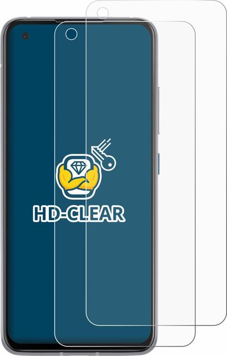 Actual product image BROTECT Screen Protector Clear (2 Piece, Asus Zenfone 8)