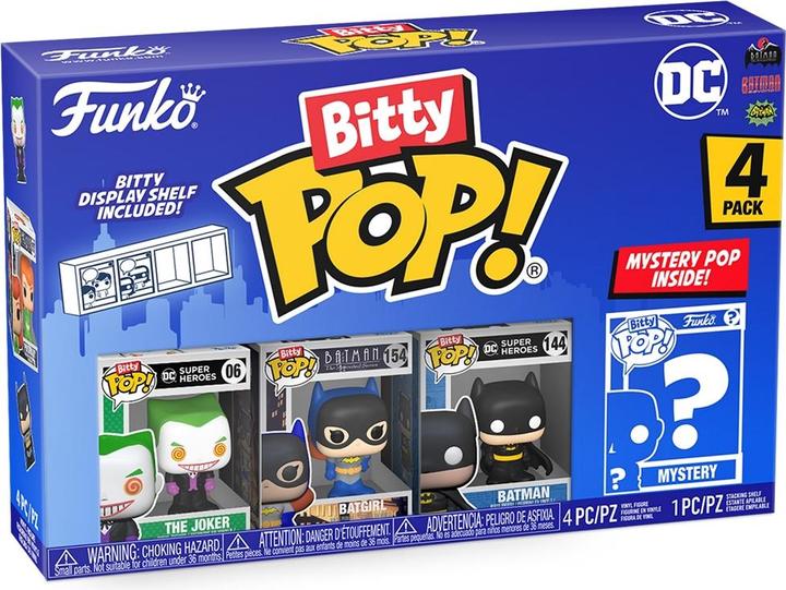 Produktbild Funko BITTY POP! 4 Pack Display da 12pz DC Comics