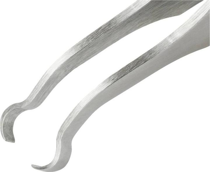 Produktbild Weller Erem SMD-Pinzette, 5 mm Spitzen, 40° abgewinkelt/Rund, Edelstahl 115mm