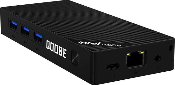 Produktbild Giada Mini PC Qoobe SUC N150/12GB/SSD 512GB/Win 11 Pro czarny (Intel N150, 12 GB, 512 GB)