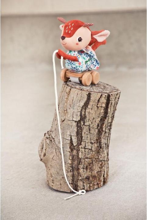 Actual product image Lilliputiens Stella stuffed animal to pull (20 cm)