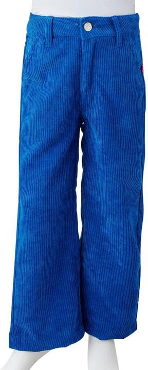 Produktbild VidaXL Kinderhose Cord Kobaltblau 116,Material: 90 % Polyester. 7 (116)