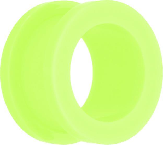 Image du produit Star Piercing Flesh Tunnel neon hellgrün (Acier chirurgical 316L, sans laiton)
