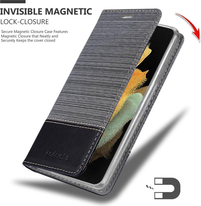 Actual product image Cadorabo Jeans Book Cover (Samsung Galaxy S22 Ultra)
