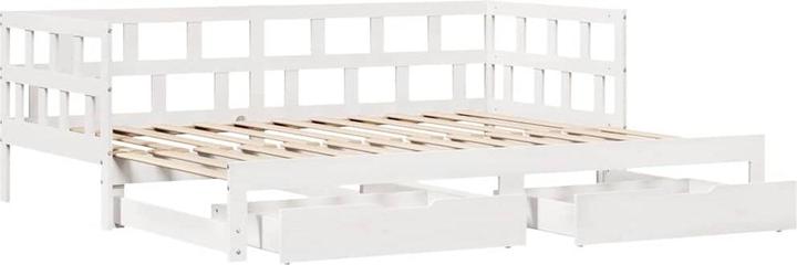 Actual product image vidaXL ausziehbares Tagesbett