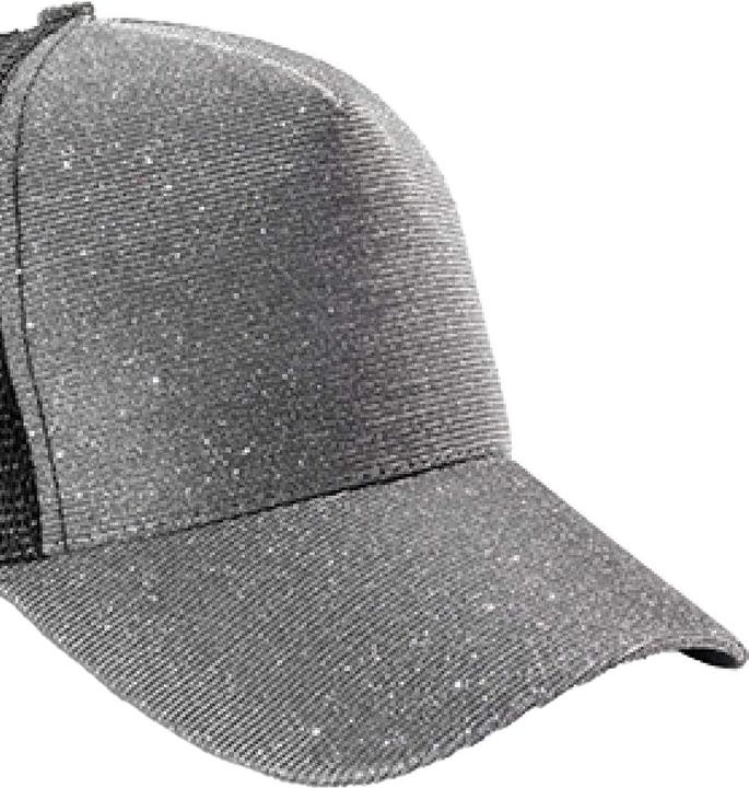 Actual product image Result Unisex Adult New York Sparkle Trucker Cap (One size)