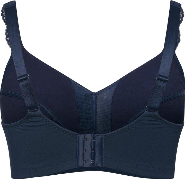 Produktbild Ulla Popken Soft-BH, Spitzendetail, ohne Bügel, Cup C - E (110 D)
