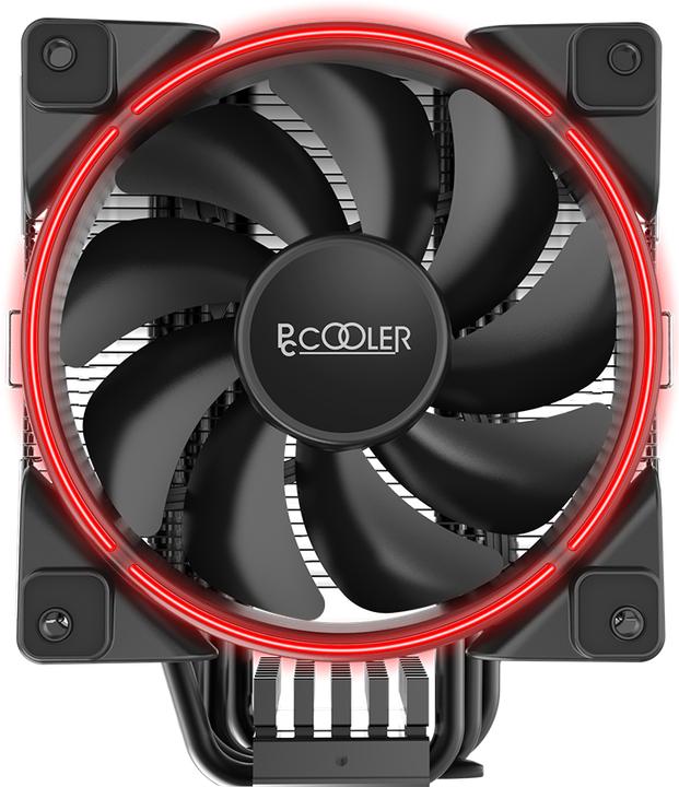 Actual product image Pccooler GI-X6R-V2 Corona Red (148 mm)