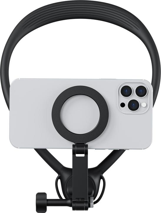 Actual product image Telesin Neck Mount 360Âº Combo - GoPro & Smartphone - Black (T-P2-HNB-02)