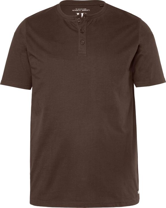 Produktbild JP1880 Henley, Basic, Knopfleiste, Halbarm, bis 7 XL (XXL)