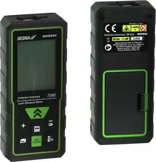 Produktbild Dedra MC0934 Laser-Entfernungsmesser (70 m)