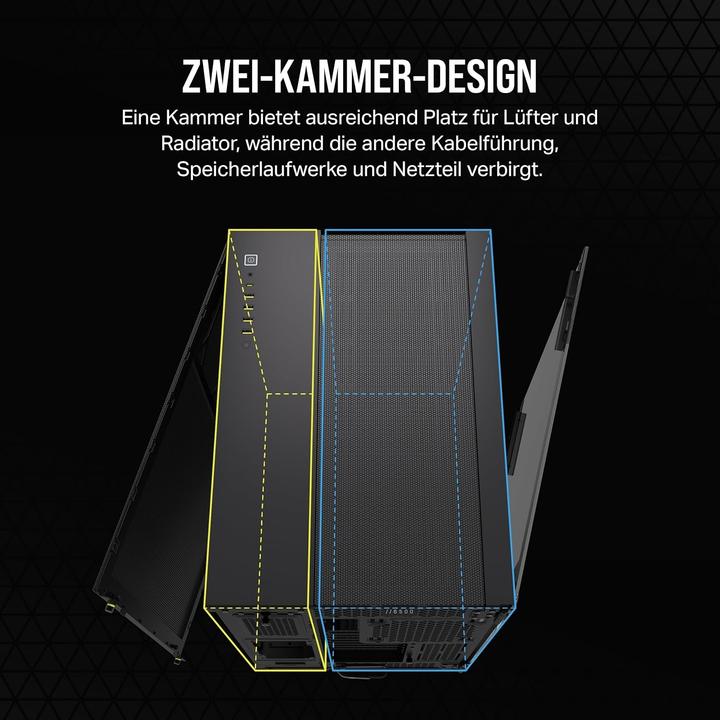 Image du produit Corsair 6500D Débit d'air (mATX, ATX, Mini-ITX)