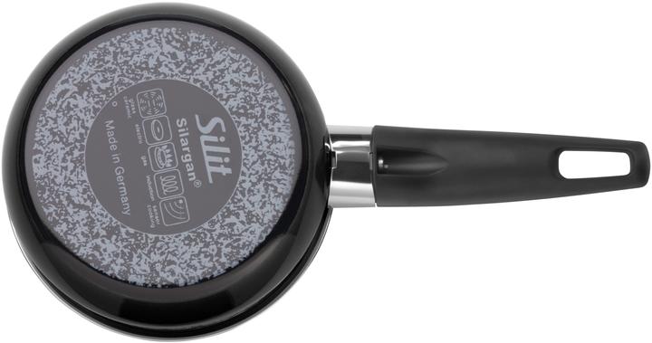 Produktbild Silit Stielkasserolle Topf 16cm Stieltopf 1,3l Modesto Line Silargan (1.60 cm, Kochtopf, Edelstahl)