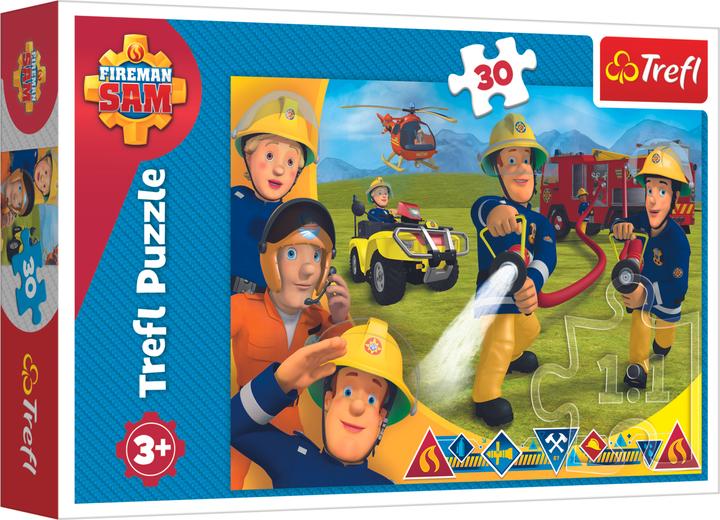 Actual product image Beta service Puzzle 30 parts? Fireman Sam (30 pieces)