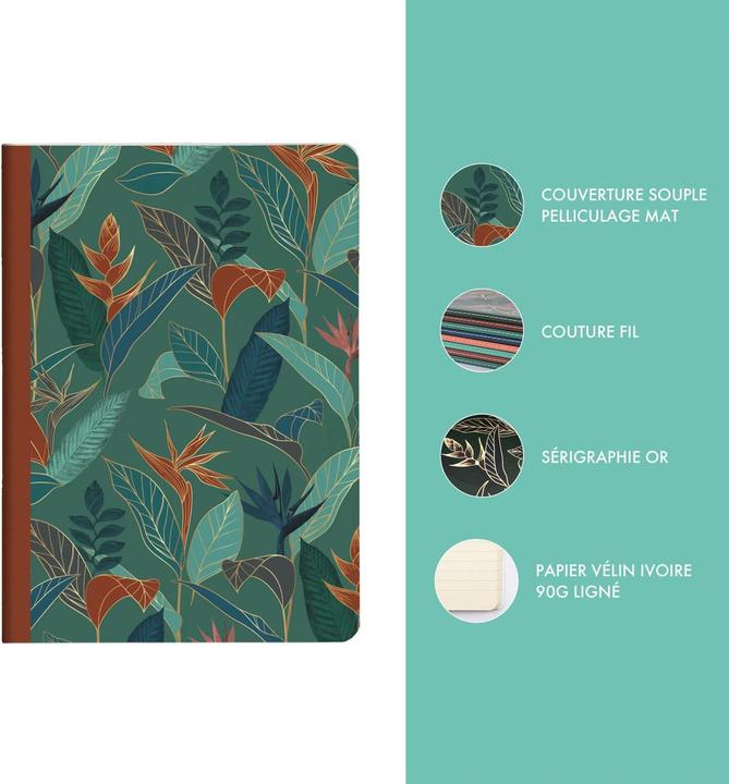 Produktbild Clairefontaine Notizbuch (A5, Liniert, Weicher Einband)