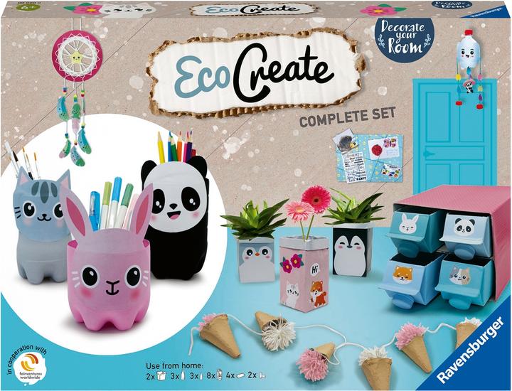 Actual product image Ravensburger EcoCreate- Decorate your Room